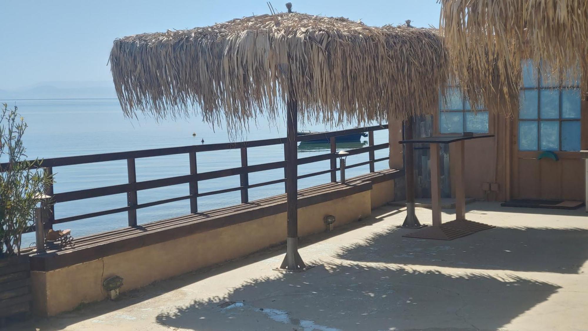 Stone Villa Inside Sea- Kids'Land Platanidia Exterior photo
