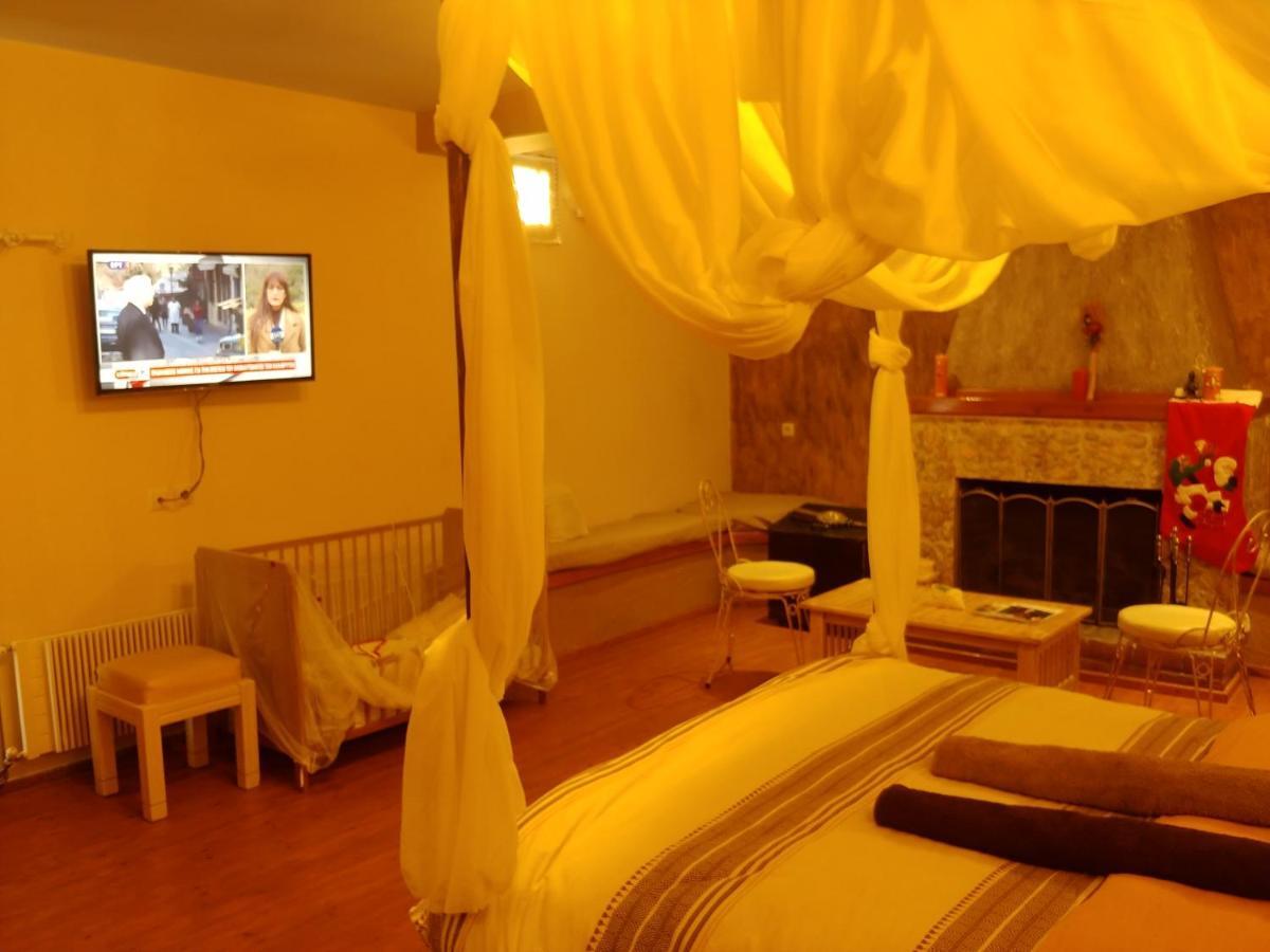 Stone Villa Inside Sea- Kids'Land Platanidia Exterior photo